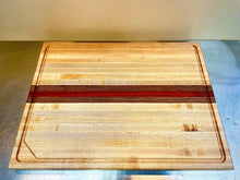 Load image into Gallery viewer, Exotic Hardwood Prep Board with Groove