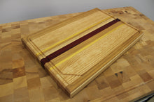 Load image into Gallery viewer, Exotic Hardwood Cutting Board with Groove
